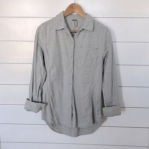 Stio Dovetail Flannel Shirt, Size Small